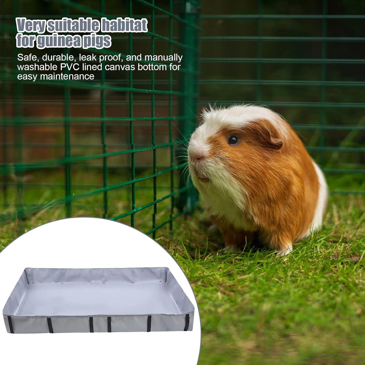 Meerschweinchen Käfig Oxford Wasserdicht 122x61cm Ratten Hamster Bettwäsche