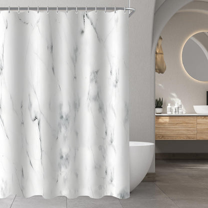 Duschvorhang Marmor 180x180cm Antischimmel Wasserdicht Polyester Badevorhang