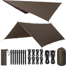 Ultraleichtes Camping Tarp 3x5M Wasserdicht Anti-UV Schutz