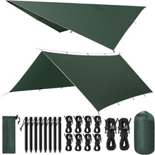 Ultraleichtes 3x5M Camping Zeltplane Wasserdicht Anti-UV Schutz