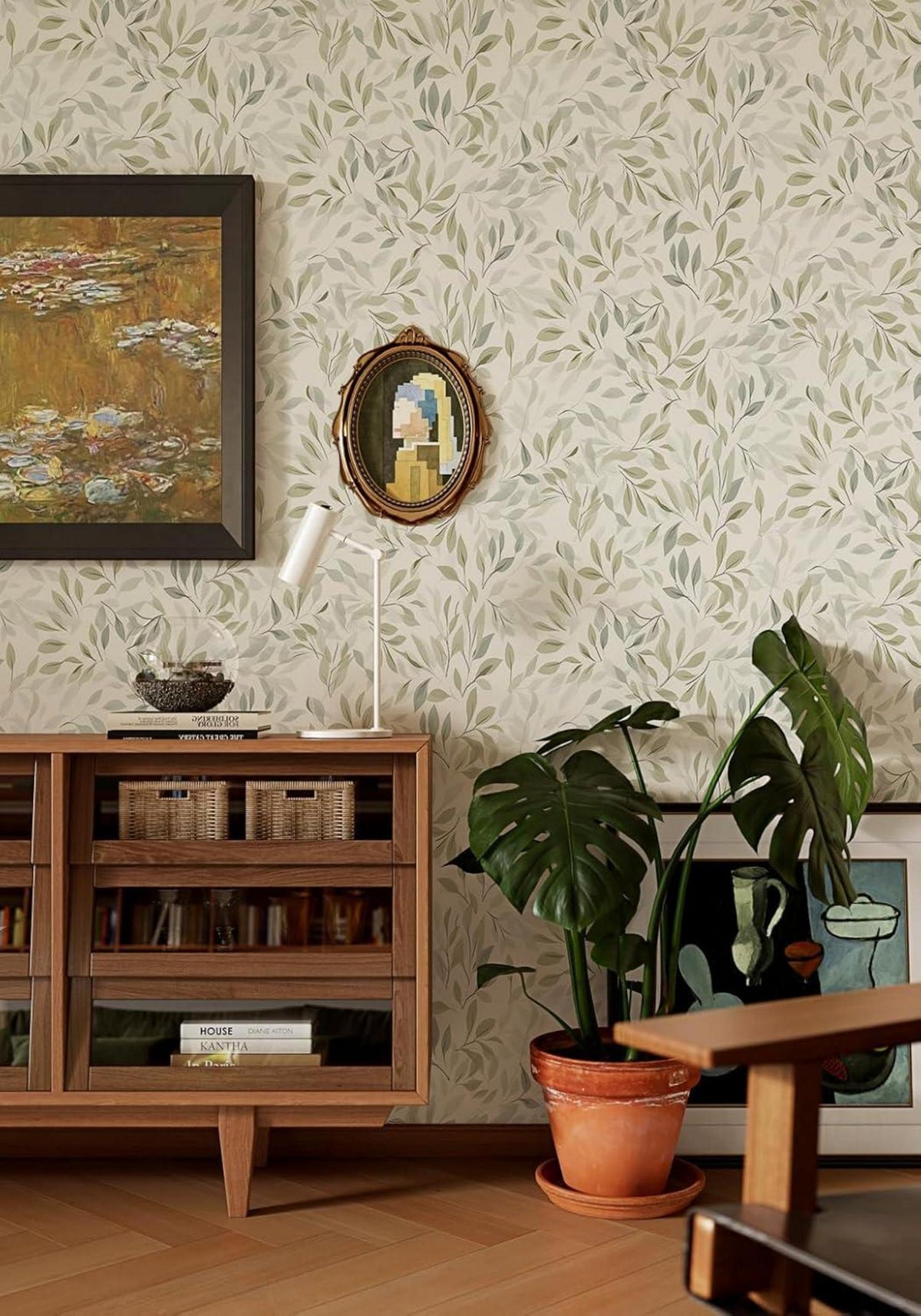 Selbstklebende Blumen Tapete PVC Möbelfolie 44cmX1000cm Klebefolie