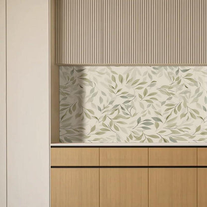 Selbstklebende Blumen Tapete 44x300cm PVC Möbelfolie Klebefolie