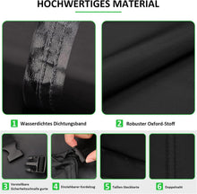 Schutzhülle Gartenbank 600D Oxford 163x66x63/89cm
