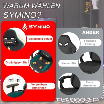 Ergonomischer Gaming-Stuhl mit