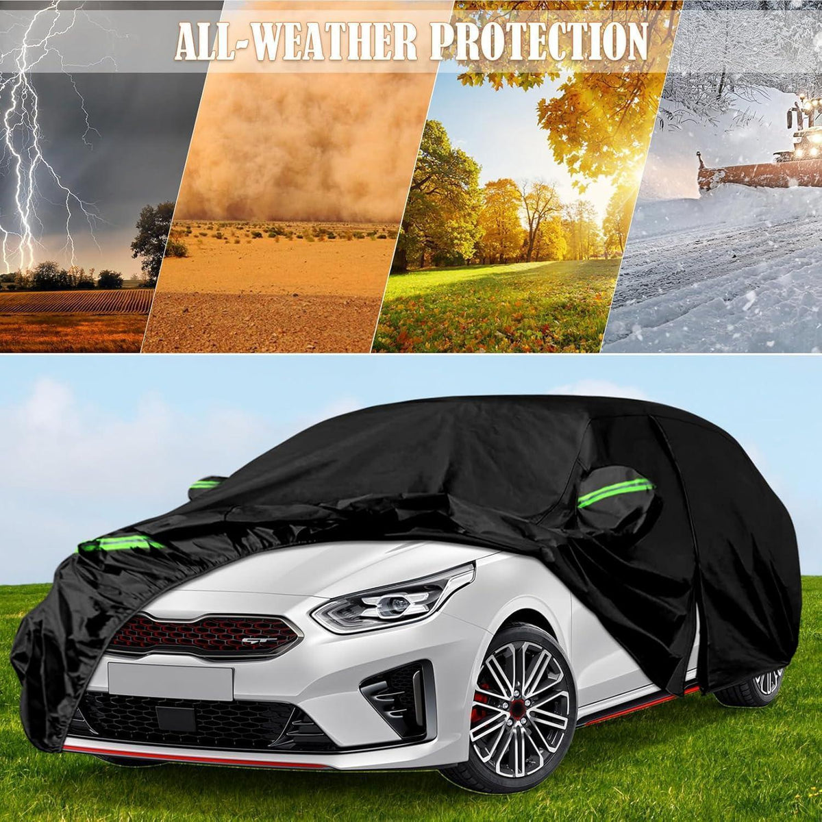 Wasserdichte Autoabdeckung für Kia Ceed/Xceed 2006-2025