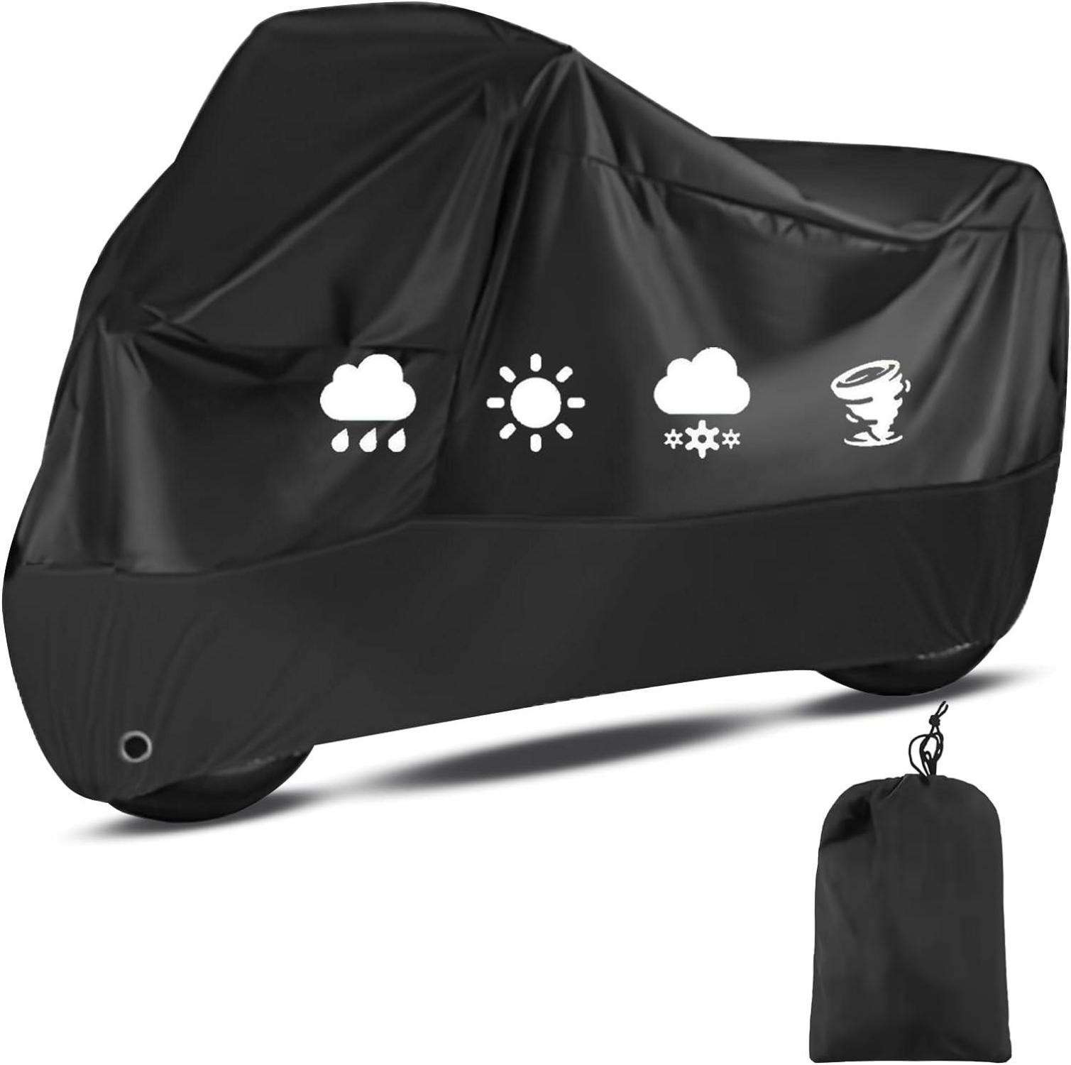 Wasserdichte Motorradabdeckung UV-Beständig 245x105x125cm