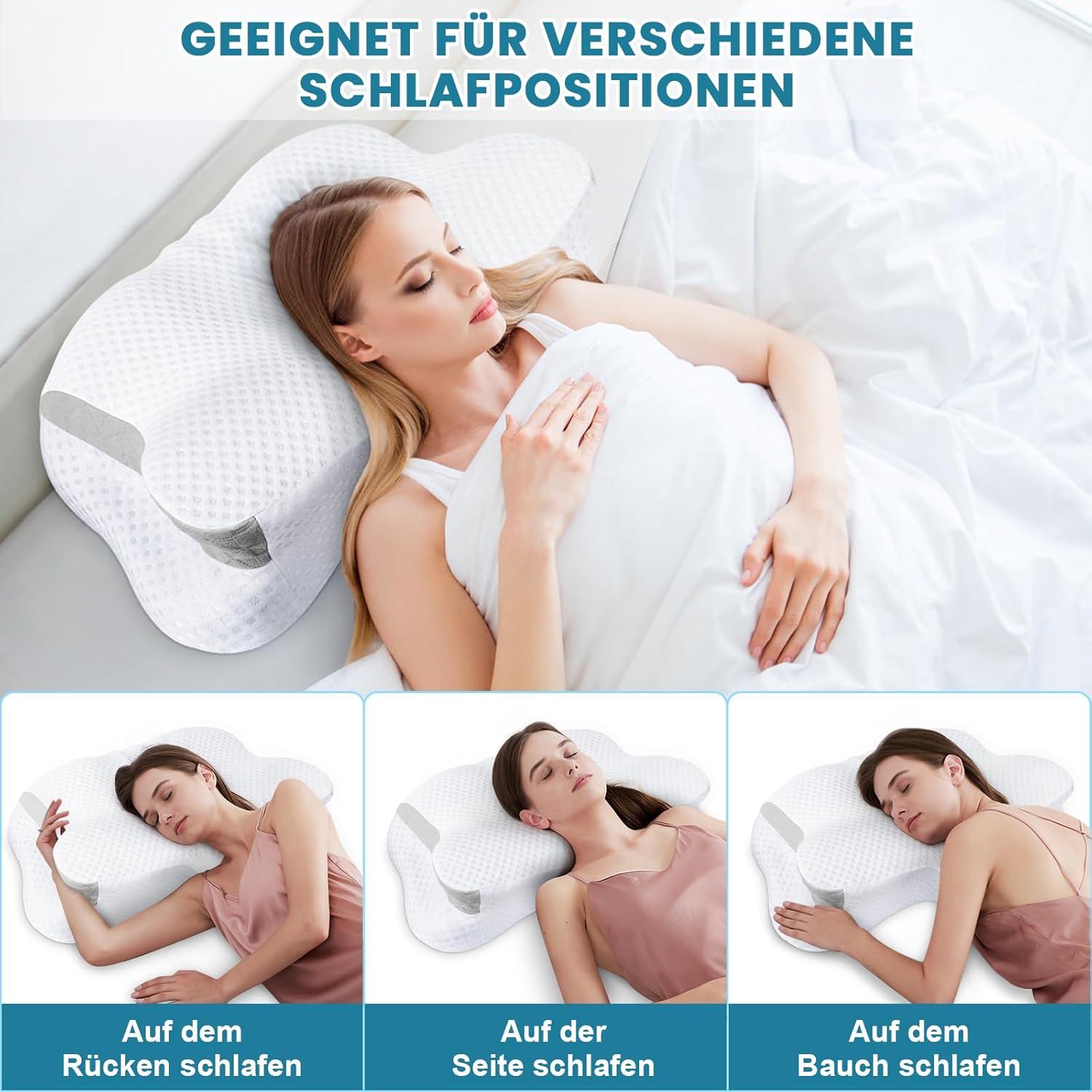 Orthopädisches Nackenkissen Memory Foam Ergonomisches Kissen