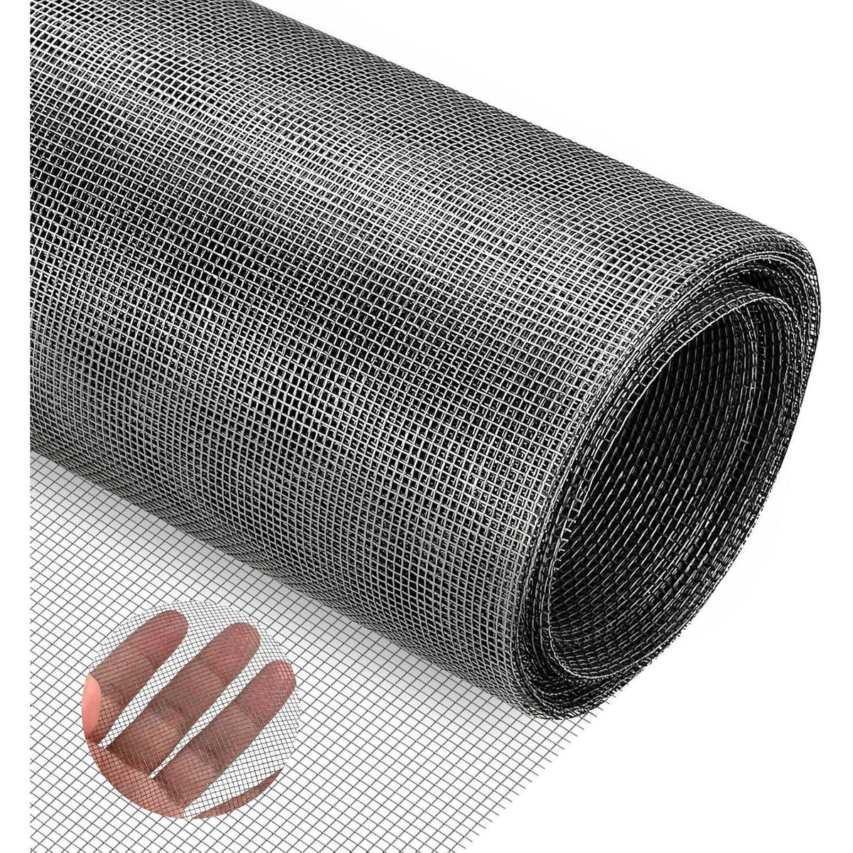Fiberglas Fliegengitter Meterware 270x150cm – Insektenschutz für Fenster & Türen