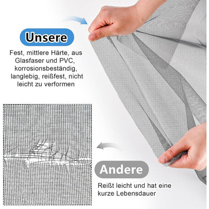 Fiberglas Fliegengitter Meterware 270x150cm – Insektenschutz für Fenster & Türen