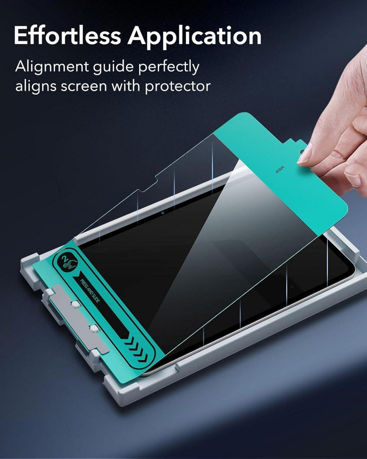 ESR Schutzfolie für iPad 10 Generation 2022, Gehärtete Glas Folie, Kratzfest, HD-Klarheit, 2 Stück