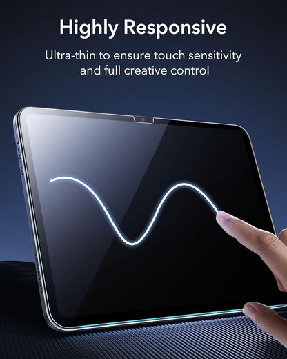 ESR Schutzfolie für iPad 10 Generation 2022, Gehärtete Glas Folie, Kratzfest, HD-Klarheit, 2 Stück