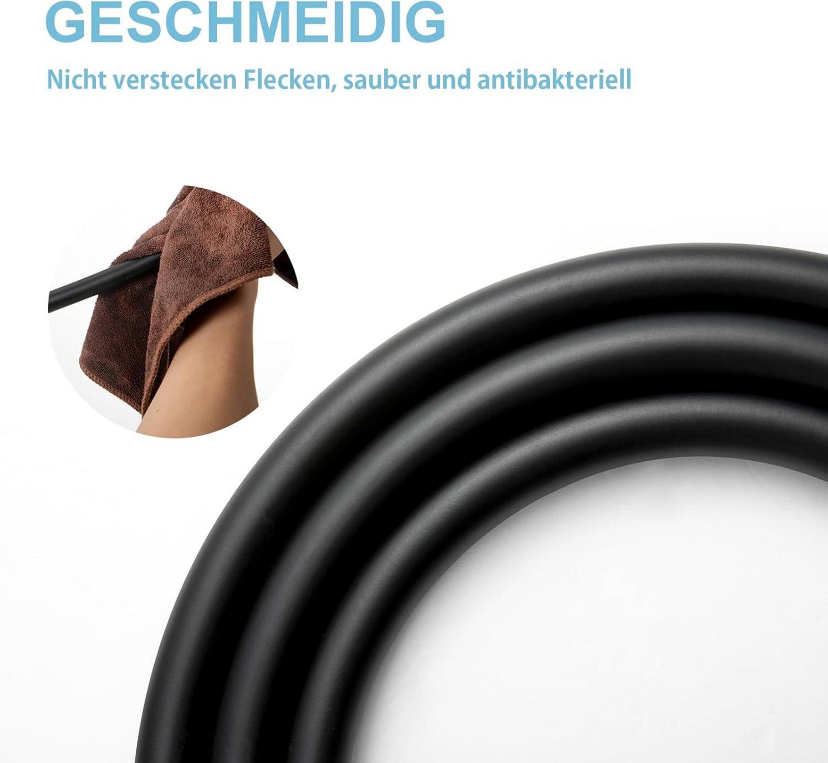 Brauseschlauch 1,6m PVC Duschschlauch Waschmaschine Hochdruck Badarmatur Ersatz