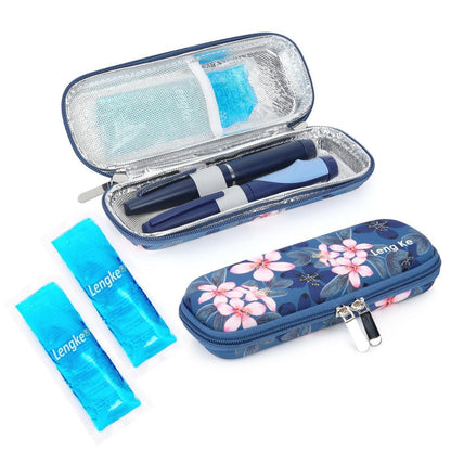 Insulin Kühltasche mit Kühlakkus für Reise & Alltag