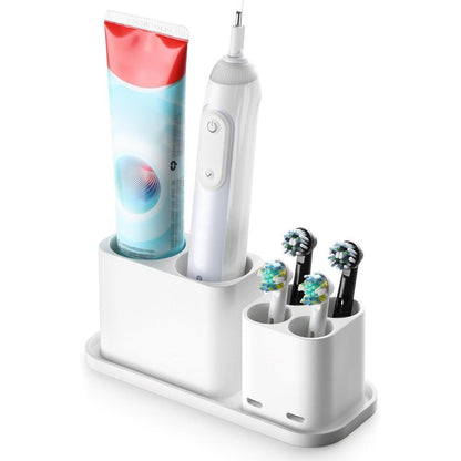 Zahnbürstenhalter für Oral-B, Philips & Co. – Aufbewahrung für 4 Köpfe