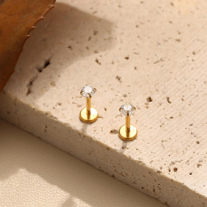 Titan Piercing Set 2er-Pack – Labret, Medusa, Nasenring