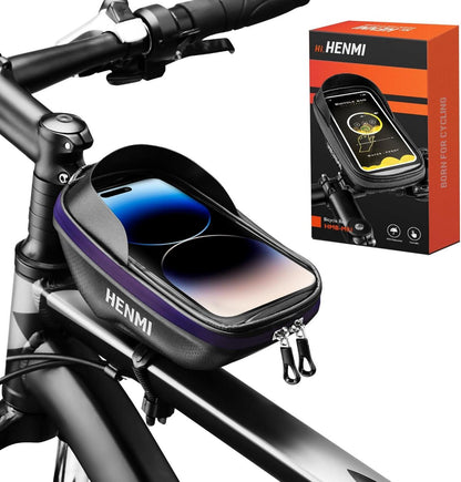 Fahrrad Handytasche Wasserdicht IPX5 TPU Touchscreen 7 Zoll2888
