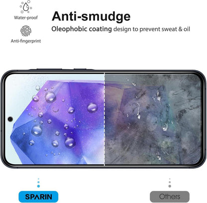 Panzer Schutzglas Samsung Galaxy A35/A55 5G 3er Set Displayschutz 9H Härte
