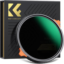ND Filter 72mm Polfilter mit ND2-ND32 2-in-1 Funktion