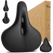 TOPTREK Fahrradsattel Herren Damen Memory-Schaum Bequem City