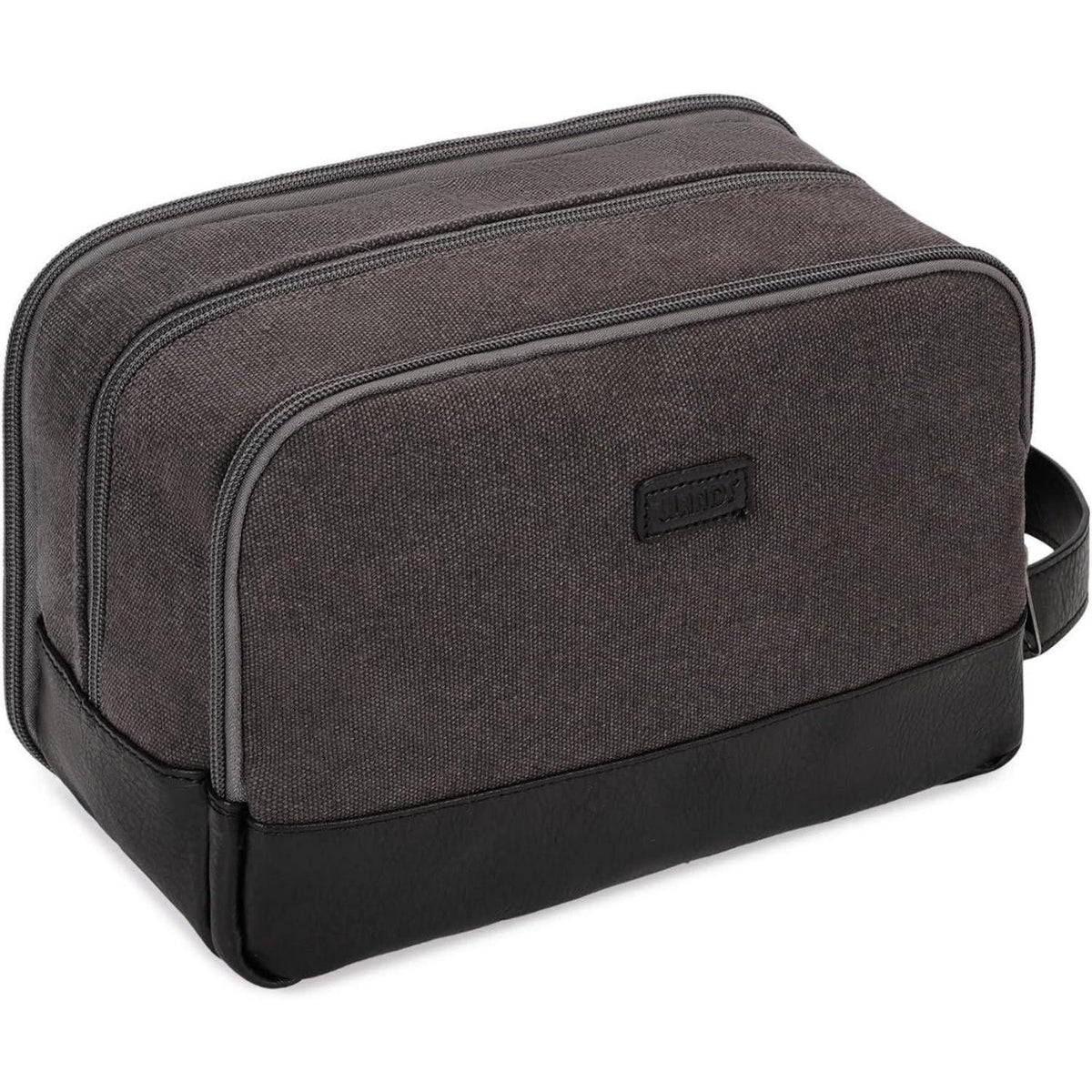 Kulturtasche Herren Dunkelgrau - Wasserabweisend & Funktional