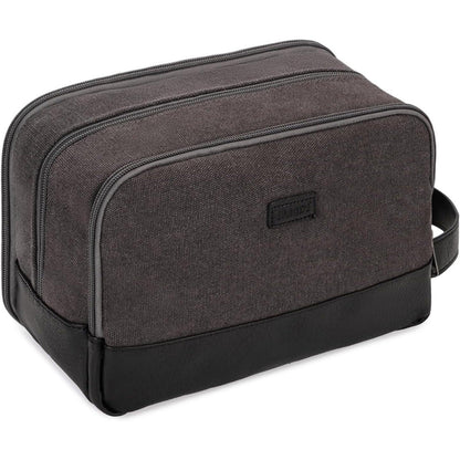 Kulturtasche Herren Dunkelgrau - Wasserabweisend & Funktional