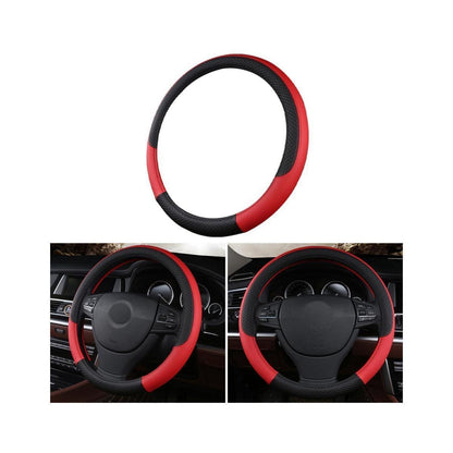 Lenkradbezug Auto Sport Anti Rutsch 38cm in Lederoptik