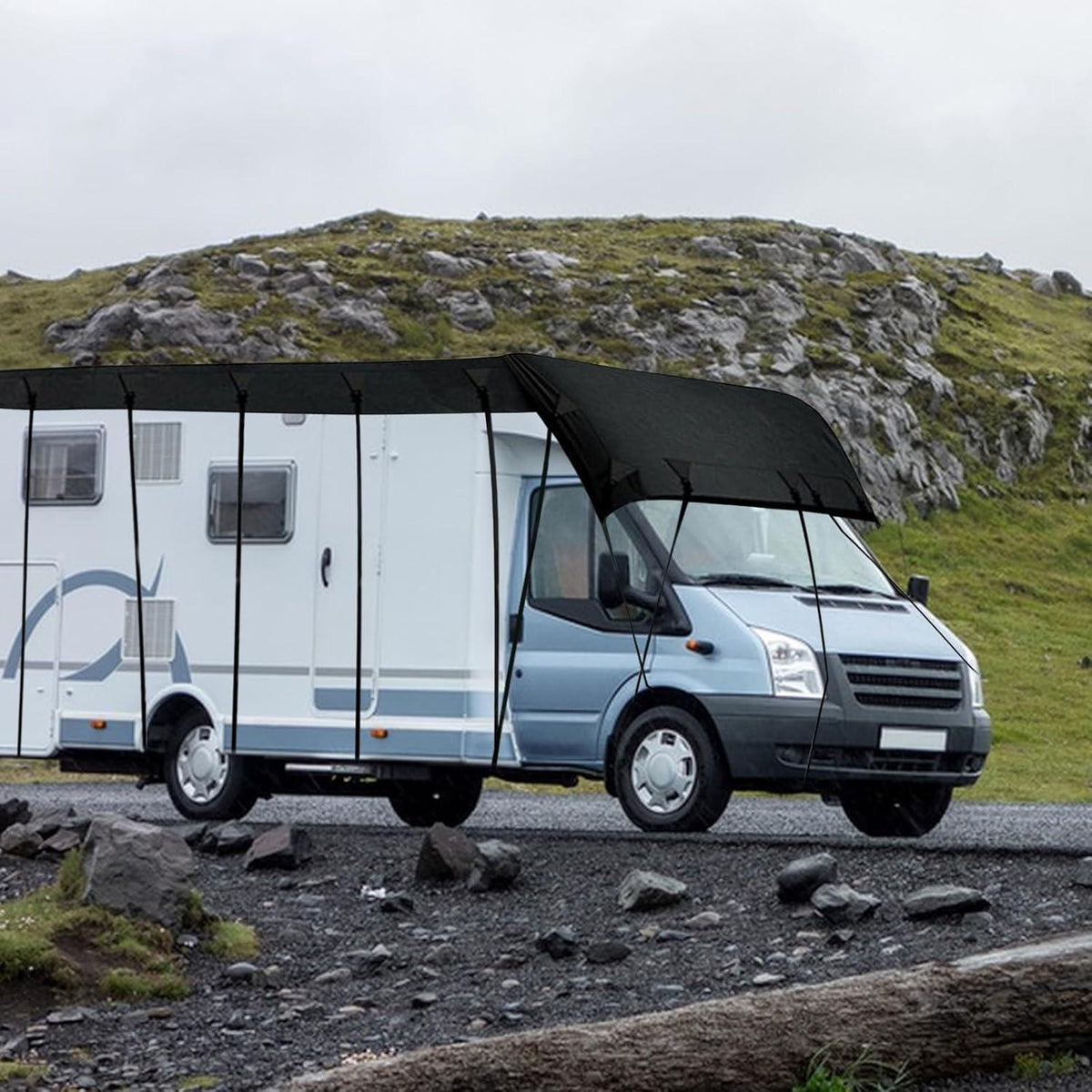 Wohnmobil Abdeckung 7.5 x 3m – Wasserdicht & UV-Schutz