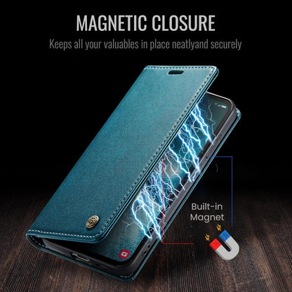 Samsung Galaxy S24 Handyhülle Leder Tasche Magnet Kartenfach