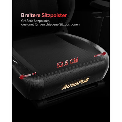 AutoFull M6 Gaming Stuhl mit 6D Armlehnen und dynamischer