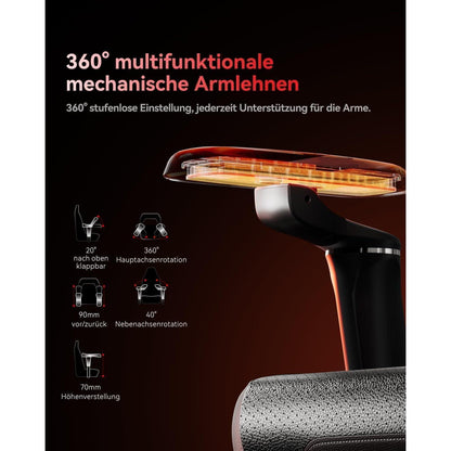 Gaming Stuhl AutoFull M6 mit 3D-Armlehnen und