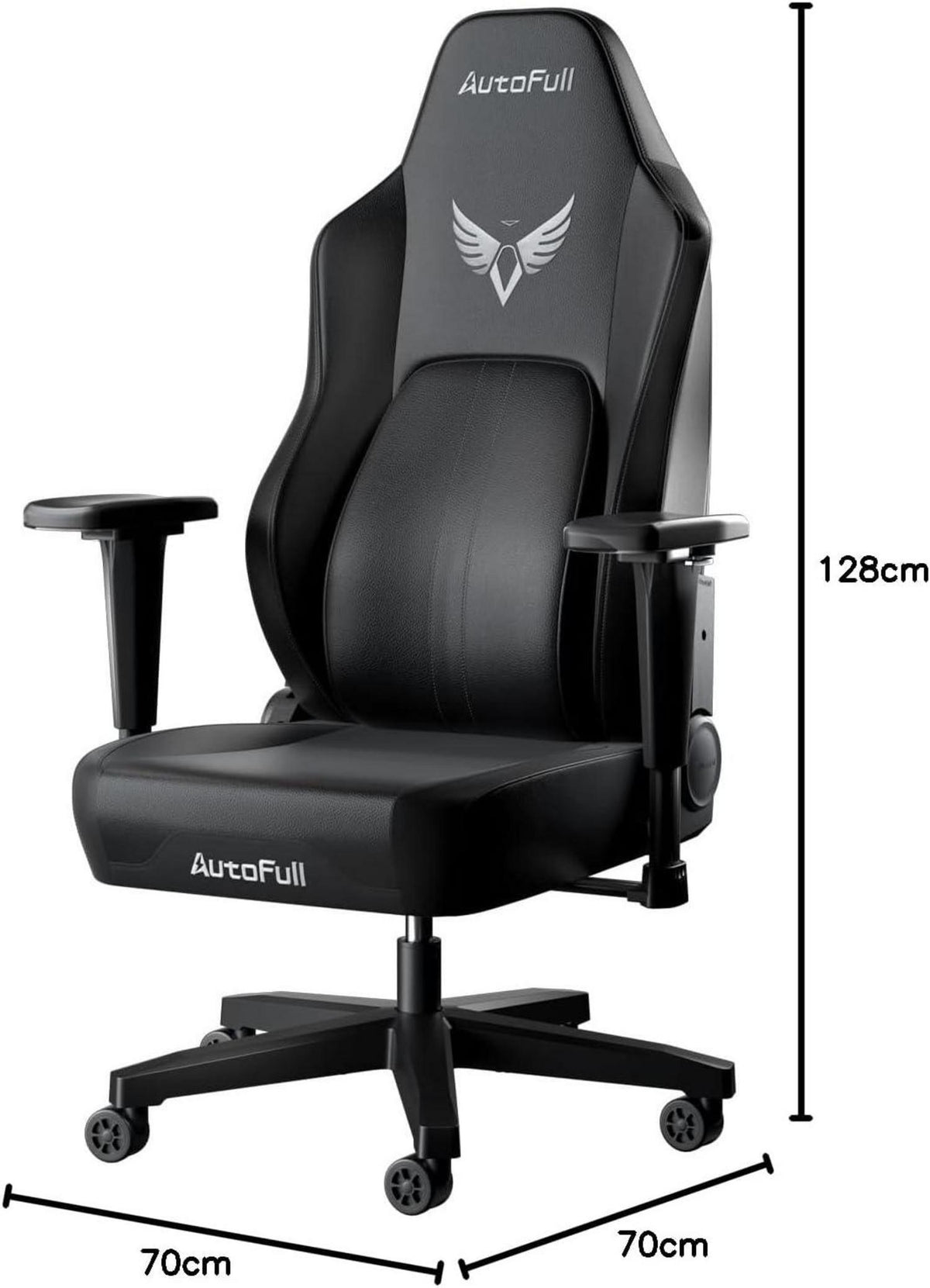Gaming Stuhl mit 3D-Armlehnen und dynamischer Lendenwirbelstütze