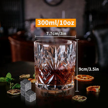 Whiskygläser 2er-Set 325ml Rocks Tumbler für Bourbon Männer