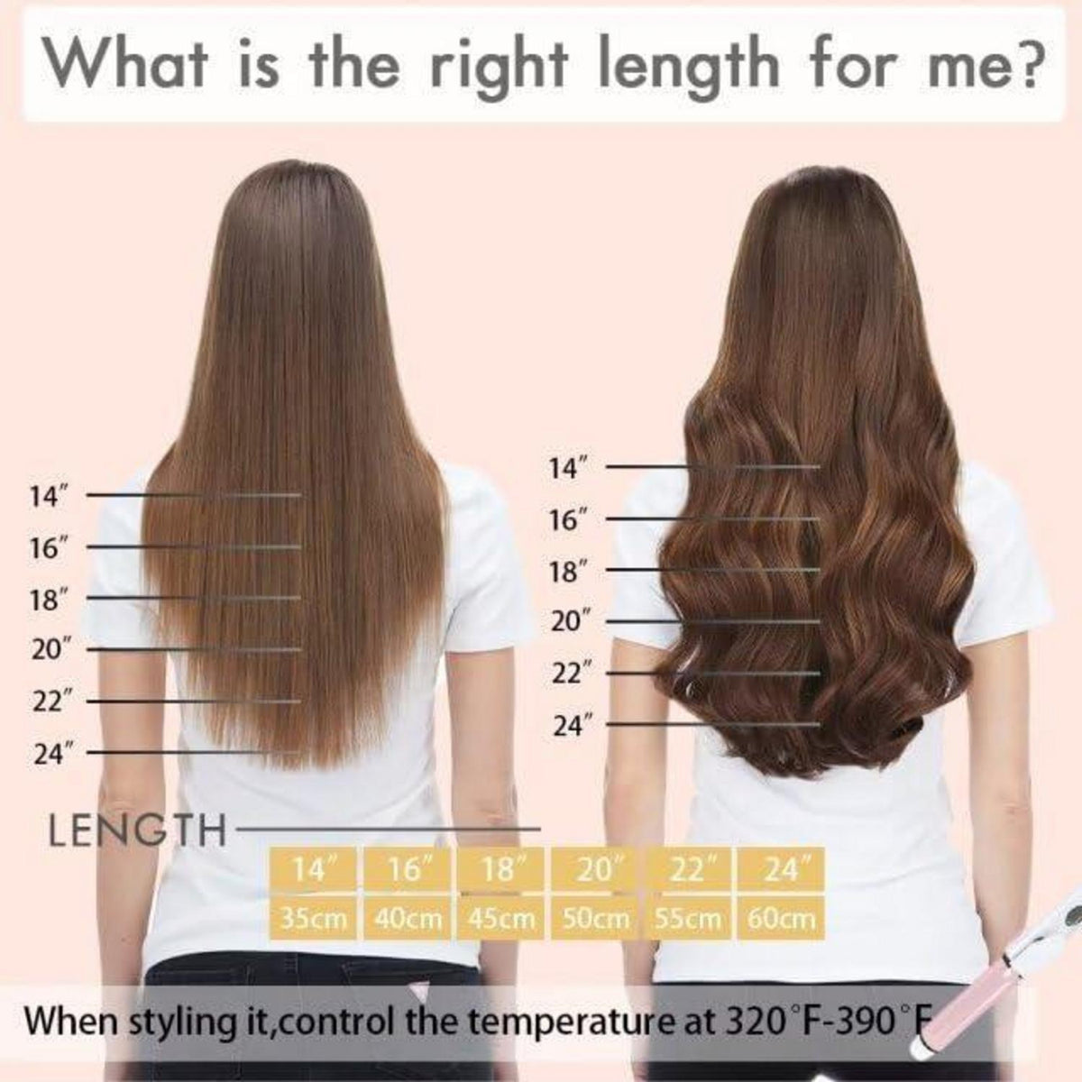 Echthaar Tape Extensions 55cm Schokoladenbraun