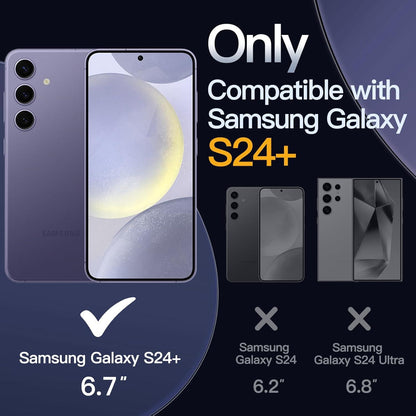 Samsung Galaxy S24+ 5G Hülle mit 2x Glasfolie & Kameraschutz