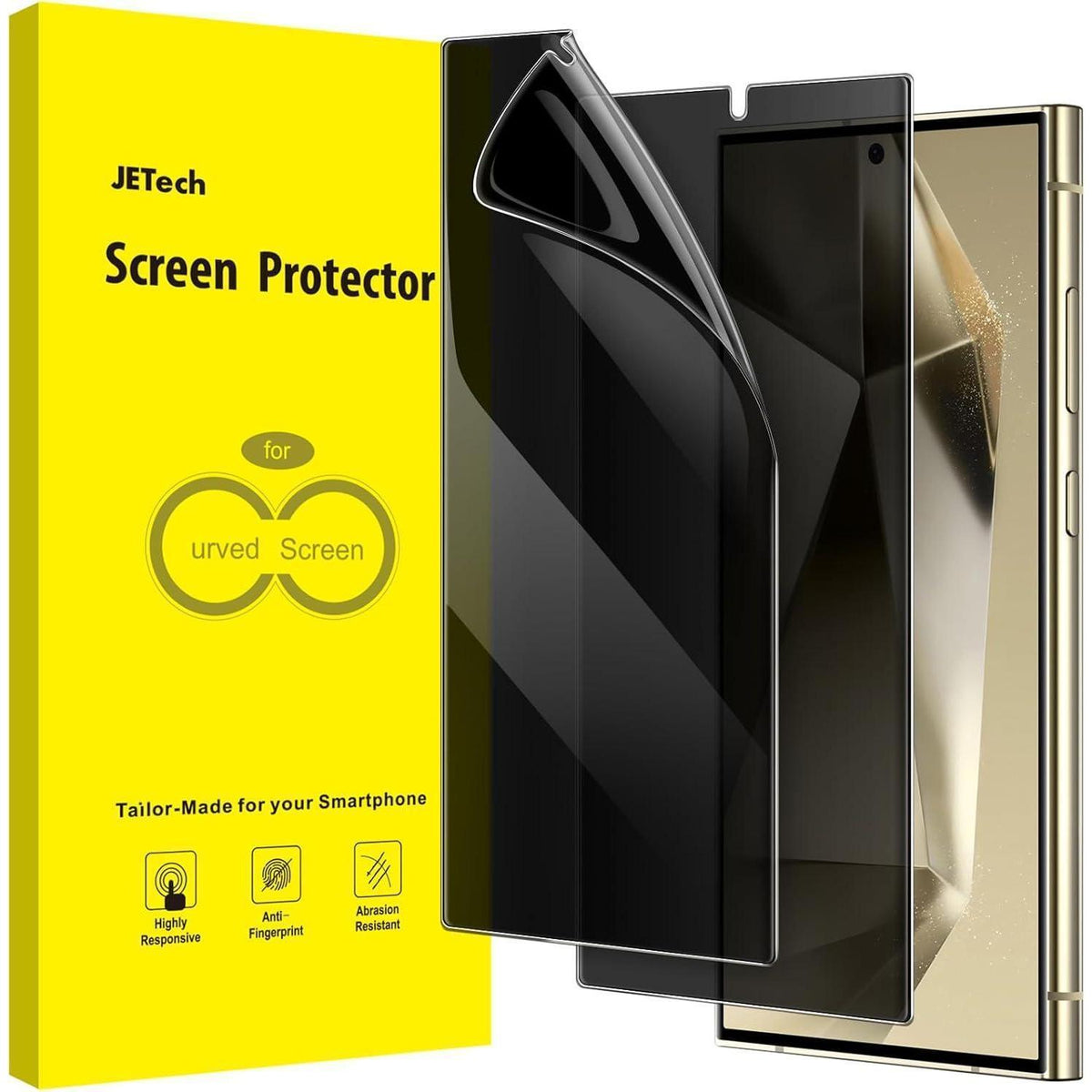 Sichtschutzfolie für Samsung S24 Ultra 5G, Anti-Spähen TPU