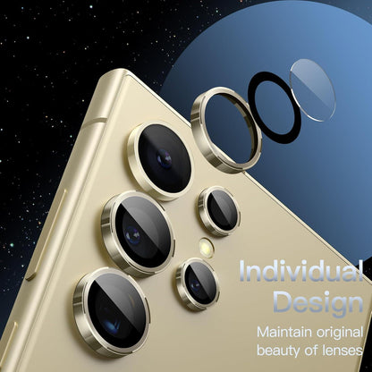 Kameraschutz Samsung Galaxy S24 Ultra 9H Gehärtetes Glas Metallring