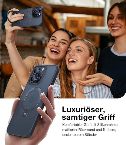 360° Ostand Spin iPhone 14 Pro Hülle Magnetischer Standring