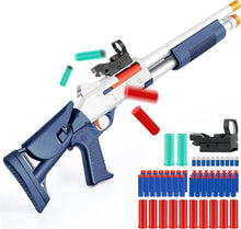 Schaumstoff-Blaster Pistole mit Zielfernrohr und Soft Darts