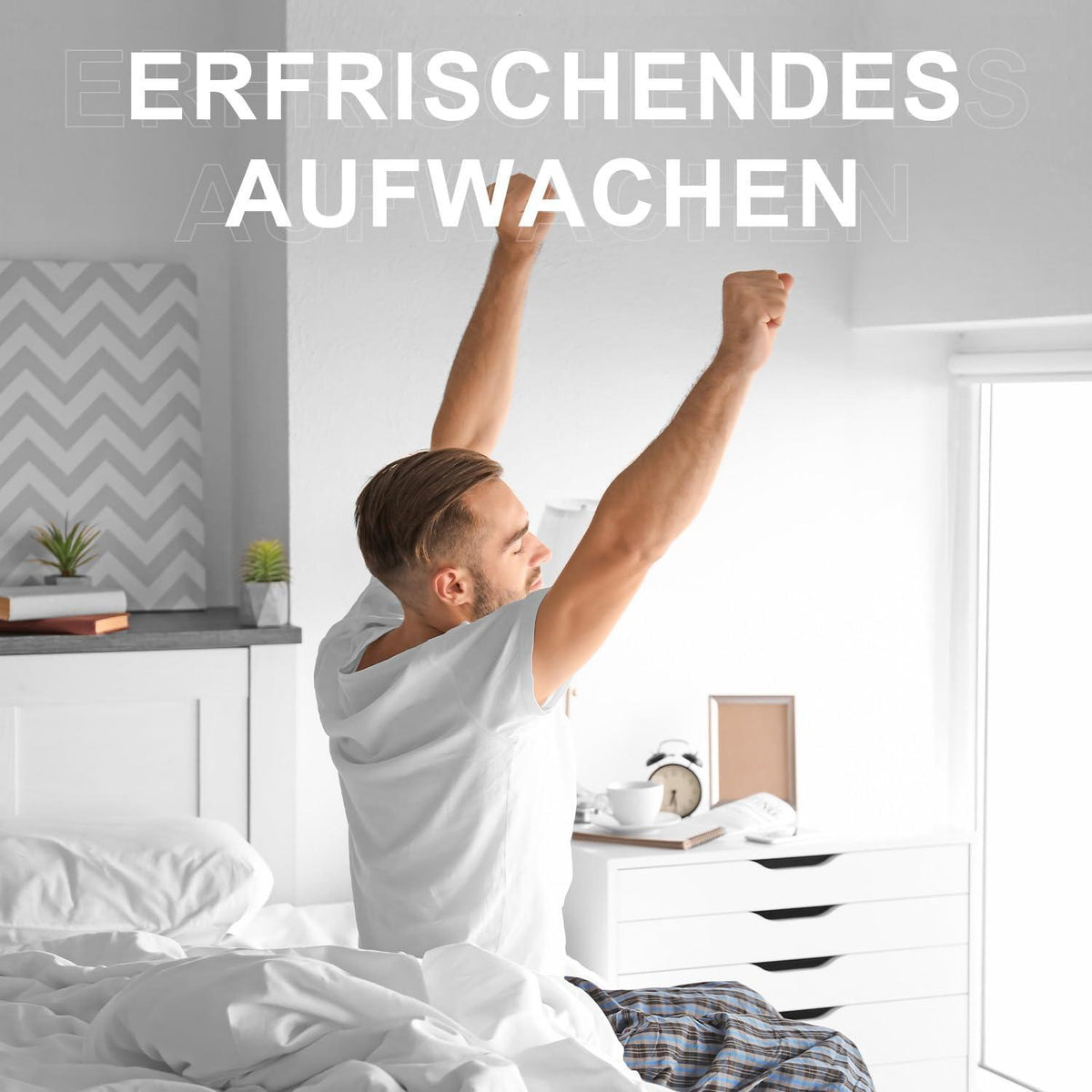Duftkerzen im Glas Set - Beruhigende Lavendelkerze - 60h Brenndauer