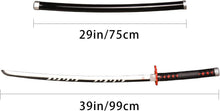 Cosplay Anime Bambus Katana Schwert 103cm Kamado Tanjirou