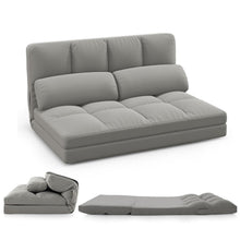 GOPLUS Schlafsessel mit Verstelllehne – 3in1 Sofa für Wohnzimmer