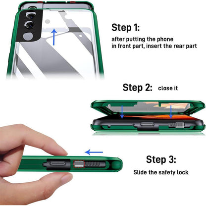 Samsung Galaxy S24 Hülle Magnetische Adsorption 360 Grad