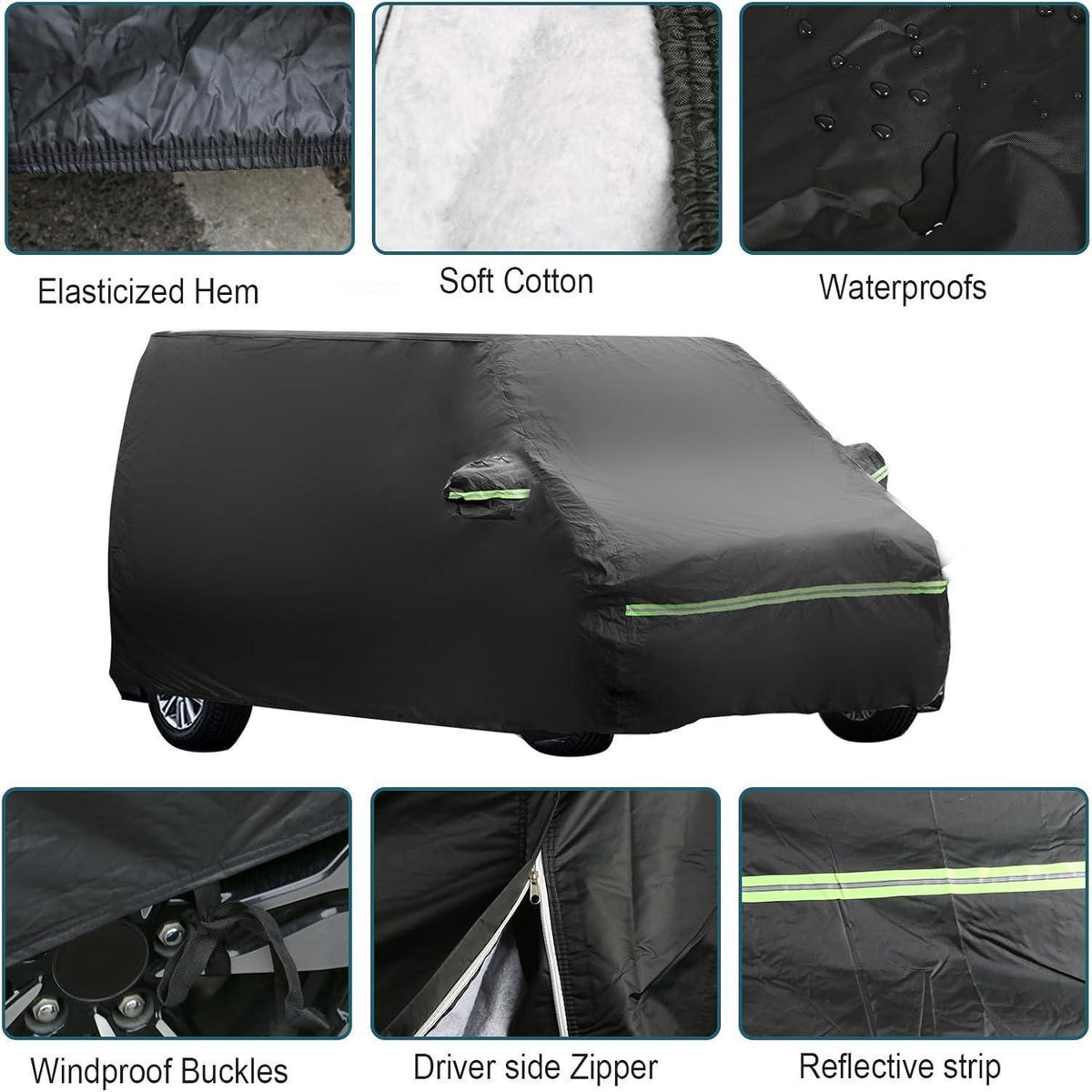 Autoabdeckung VW T5 T6 SWB, wasserdicht & wetterfest