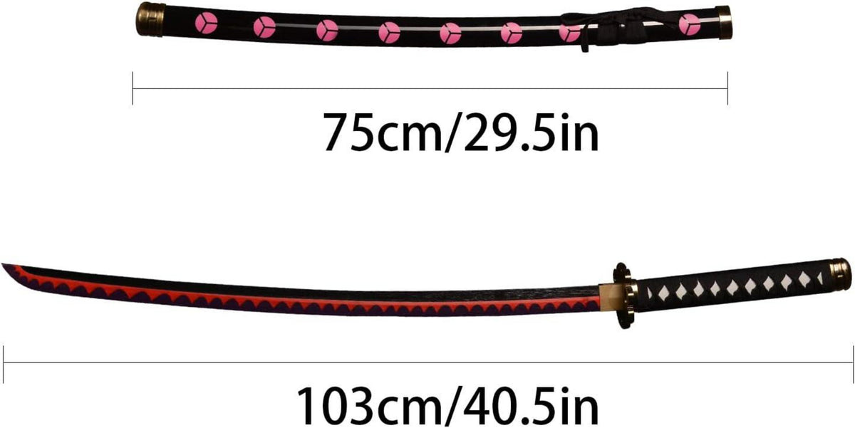 Anime Bambus Schwert 103cm Cosplay Roronoa Zoro Katana