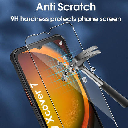 Schutzfolie Samsung Galaxy XCover 7 Panzerglas 3 Stück HD