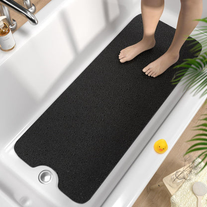 Rutschfeste Badewannenmatte 100x40cm – Schnelltrocknend & Zuschneidbar