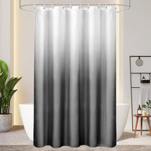 Textil Duschvorhang 150x200cm Grau Wasserdicht Waschbar mit