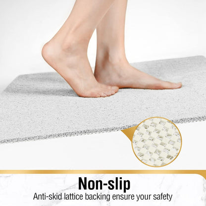 Rutschfeste Badewannenmatte 100x40cm – Schnelltrocknend & Zuschneidbar