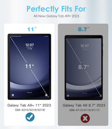 TiMOVO Drehbare Hülle für Samsung Galaxy Tab A9+ 11 Zoll