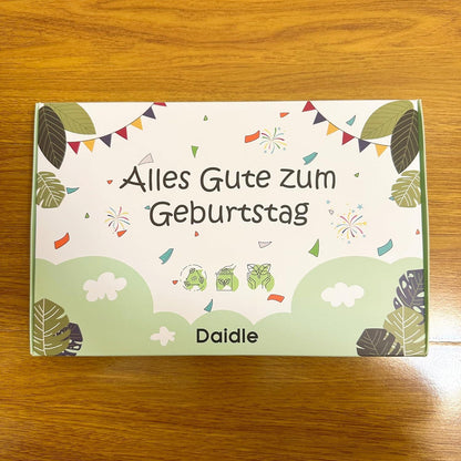 Daidle 50.Geburtstag Deko Premium Papier Party Dekoration Sage Grün Gold